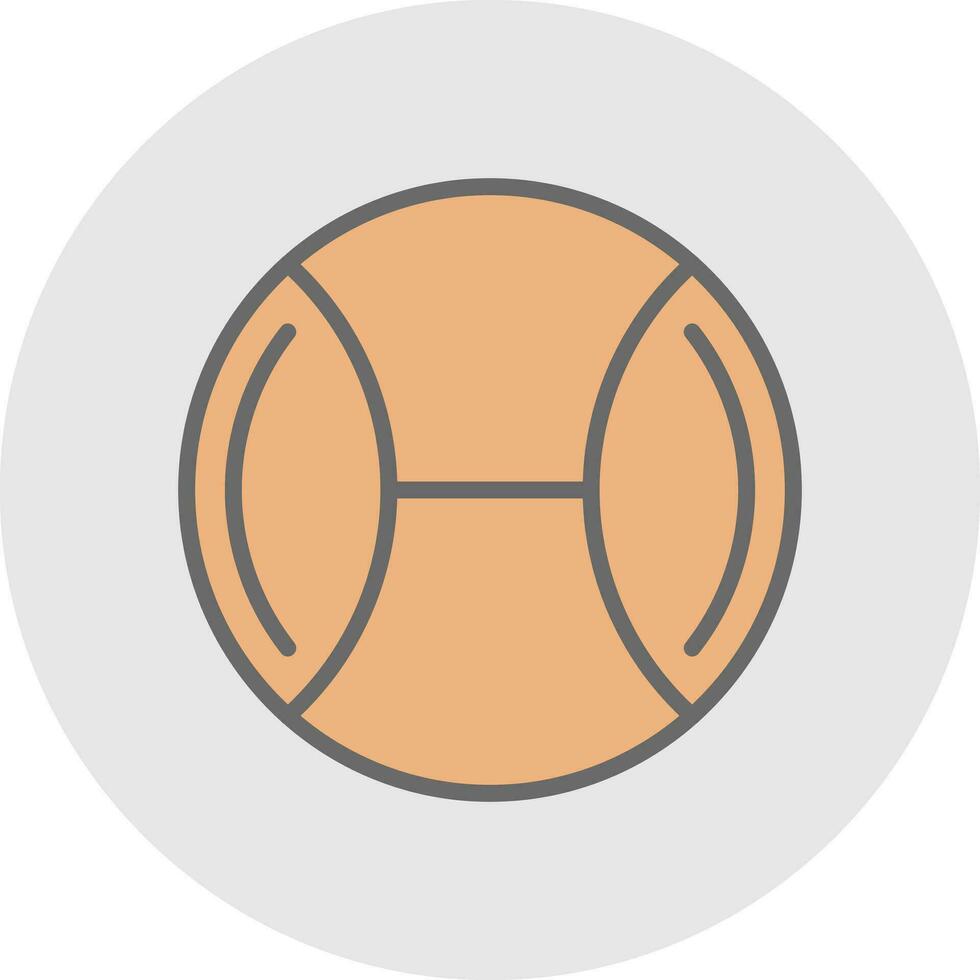 Basketball Vector Icon Design