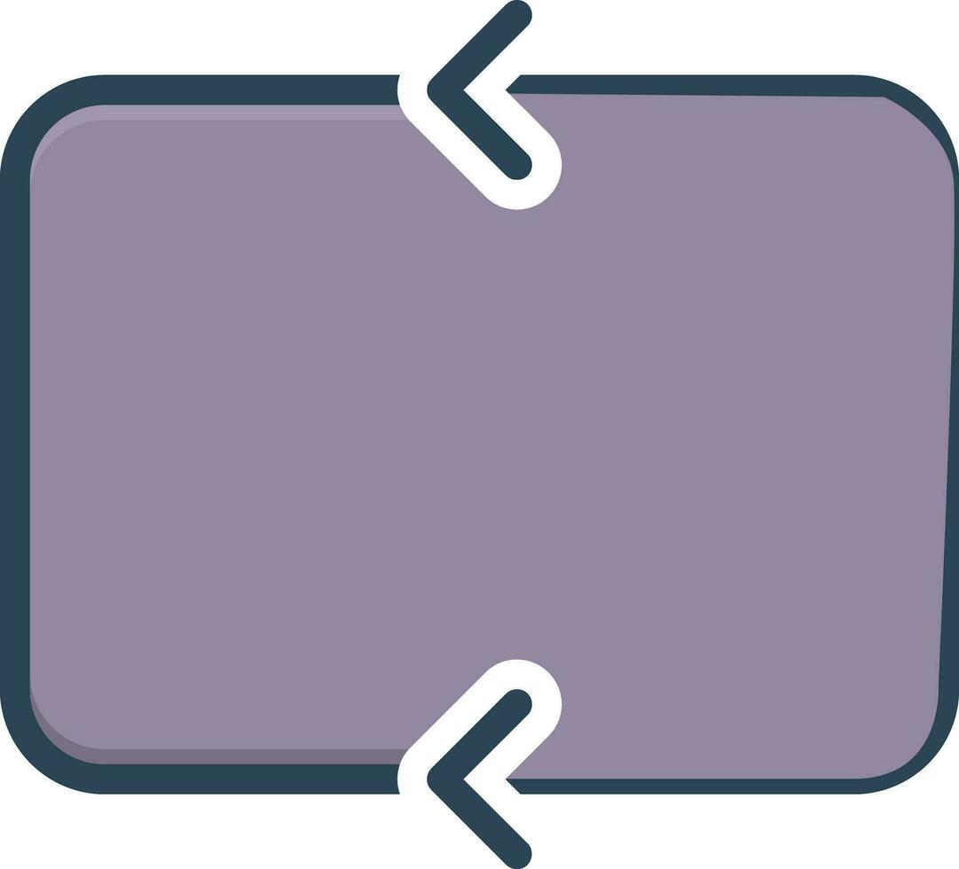 color icon for previous vector
