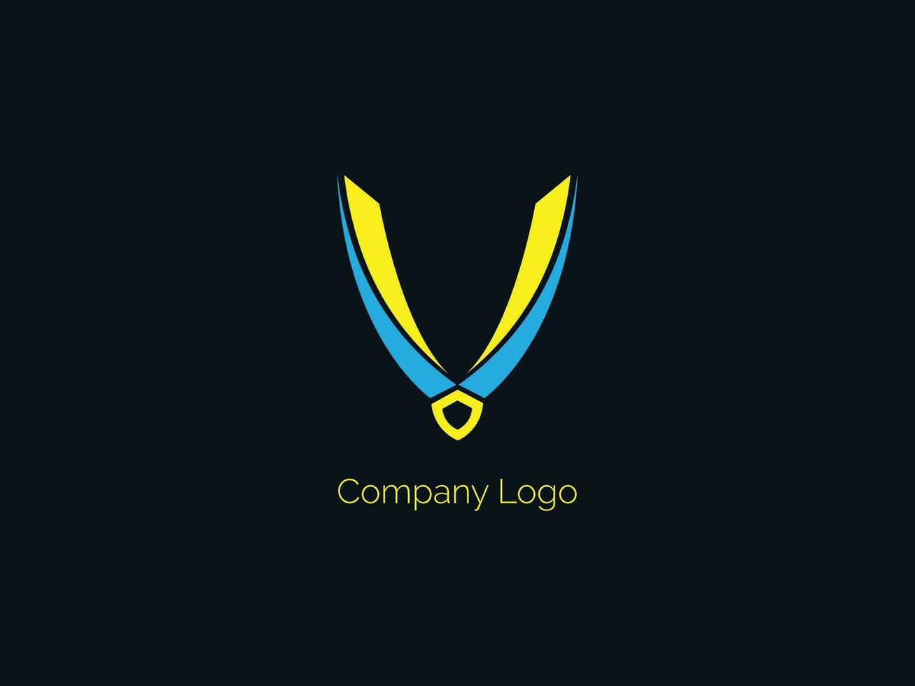 V company logo 27695158 Vector Art at Vecteezy