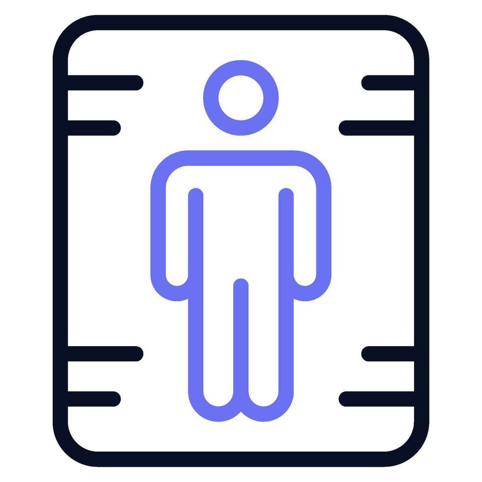 Wearable Health Tracker Icon vector