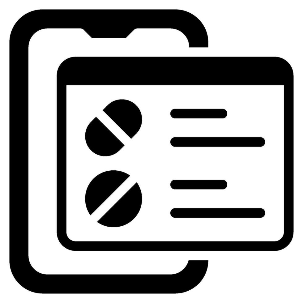 Electronic Health Record Icon vector