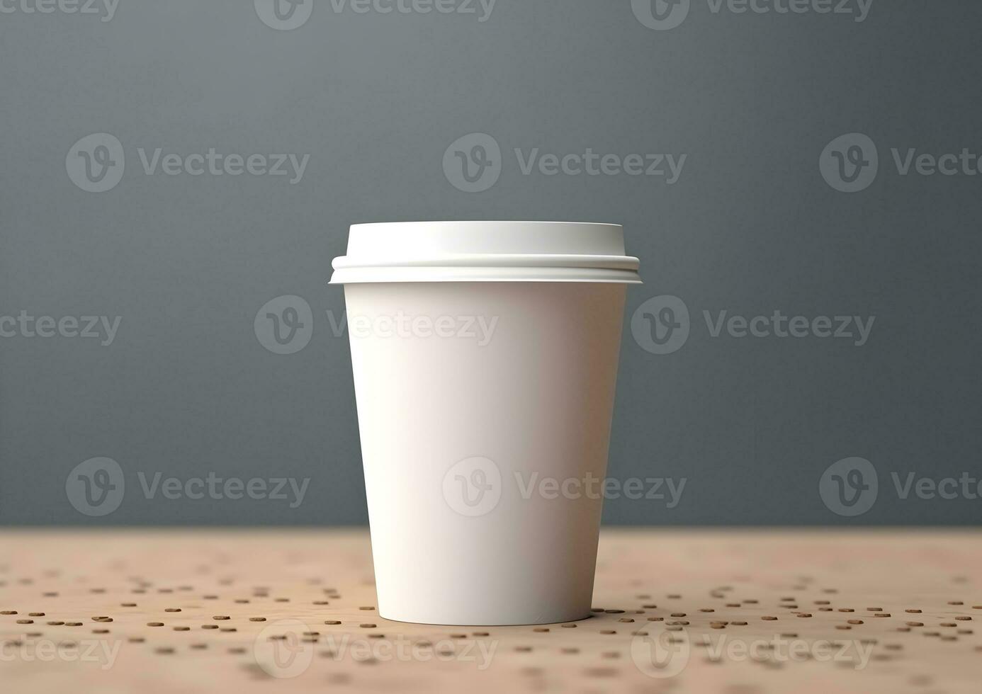 Coffee paper cup mockup Blank Coffee paper mug mock up cover photo