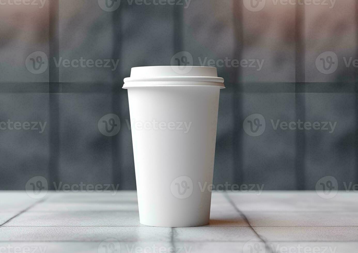 Coffee paper cup mockup - Blank Coffee mug mock up cover photo