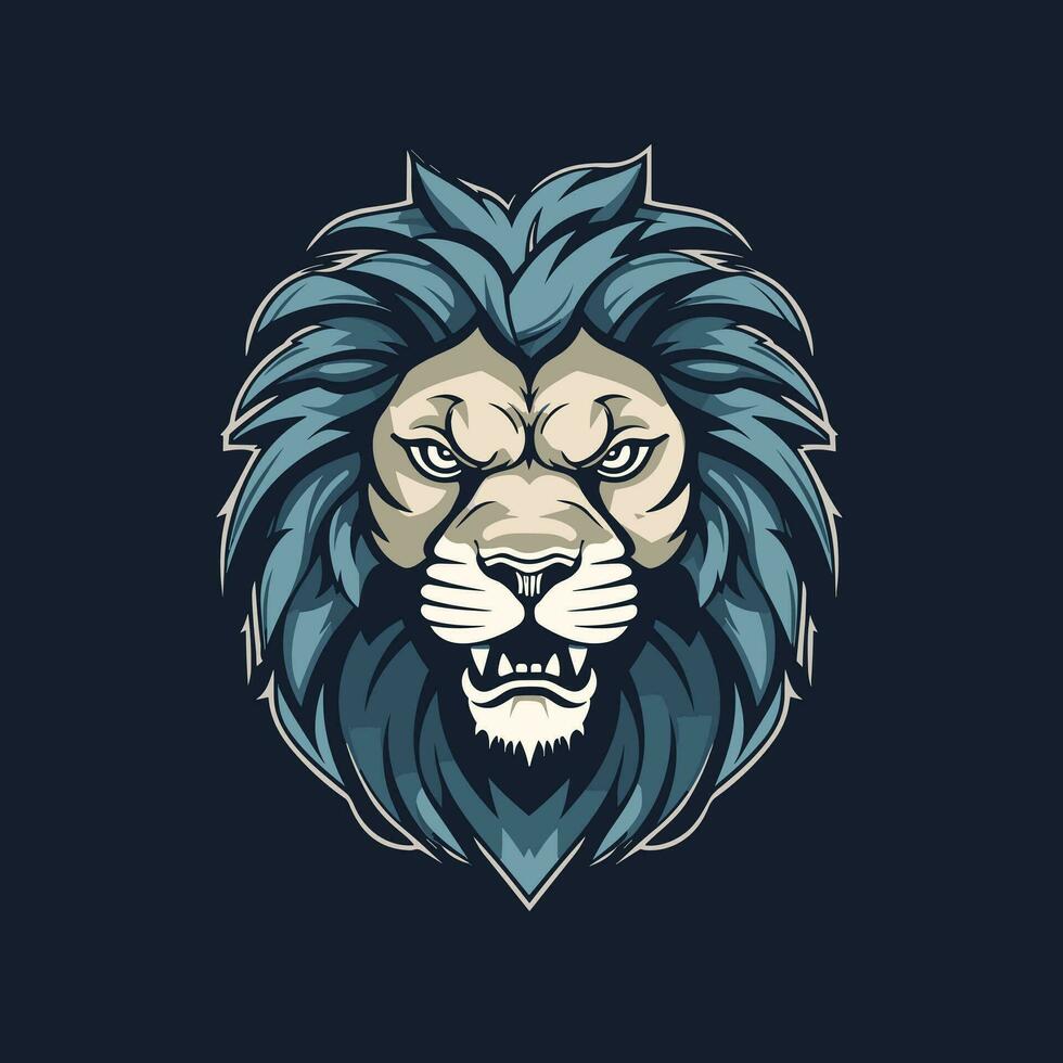 Lion Symbol Cute Lion Cartoon vector