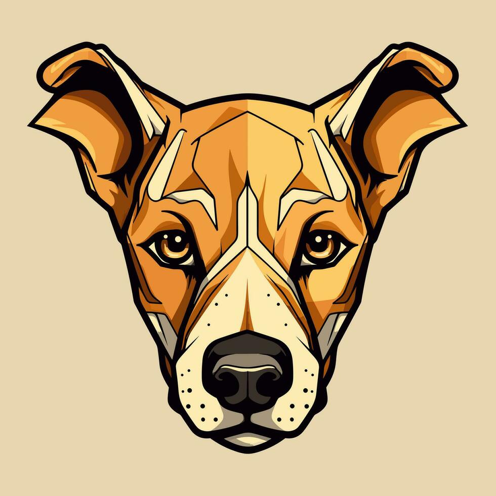 Dog Vector Cute Dog Cartoon Symbol