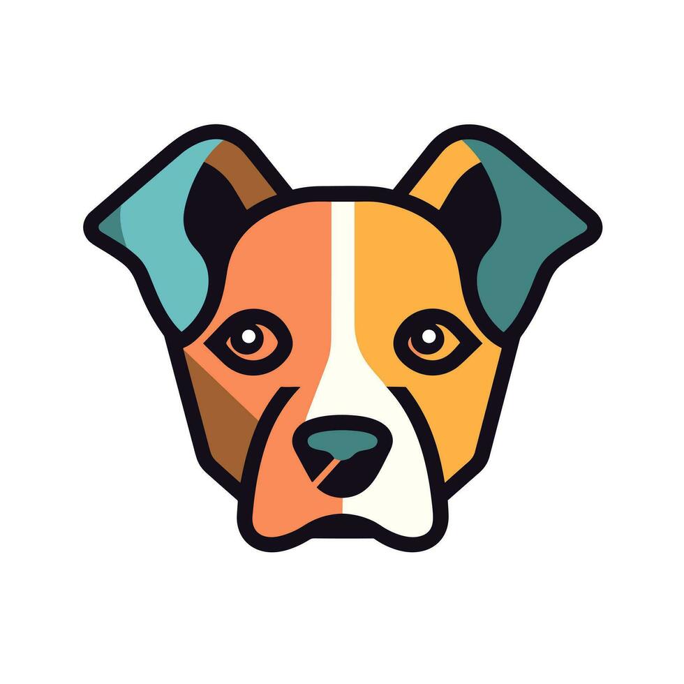 Dog Vector Cute Dog Cartoon Symbol