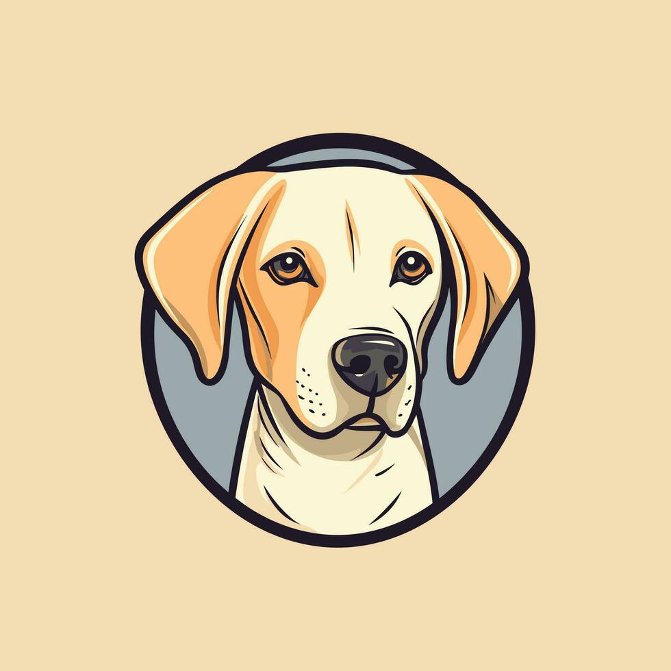Dog Vector Cute Dog Cartoon Symbol