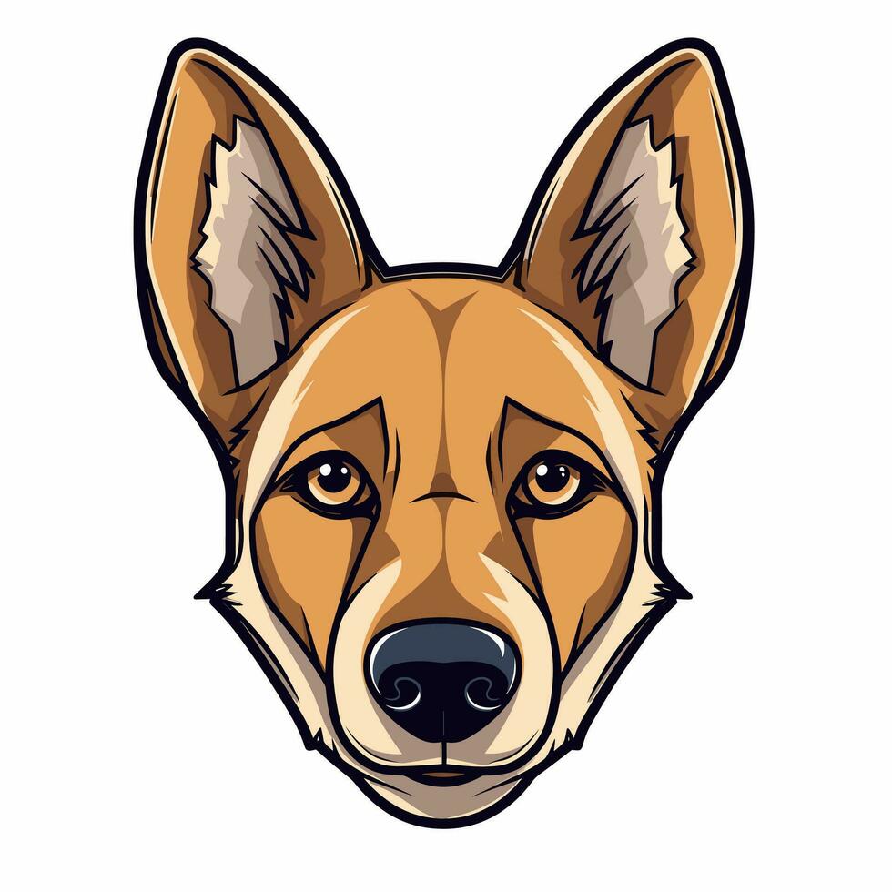 Dog Vector Cute Dog Cartoon Symbol