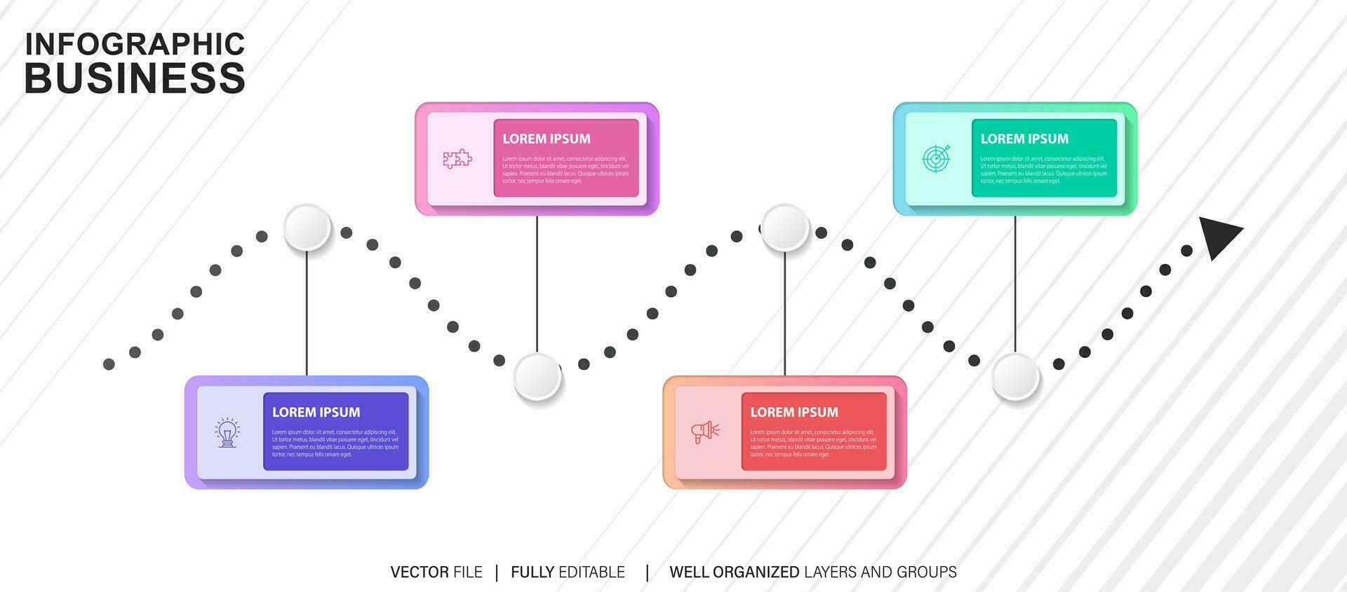 Modern Vector Infographic Template