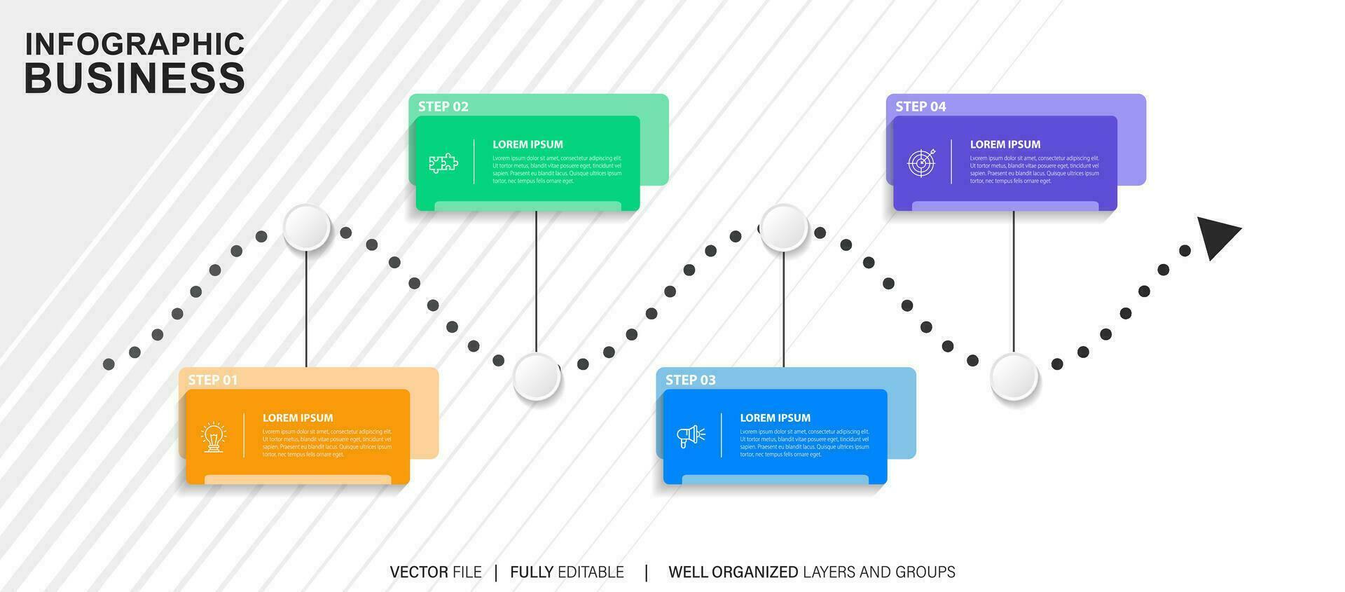 Modern Vector Infographic Template