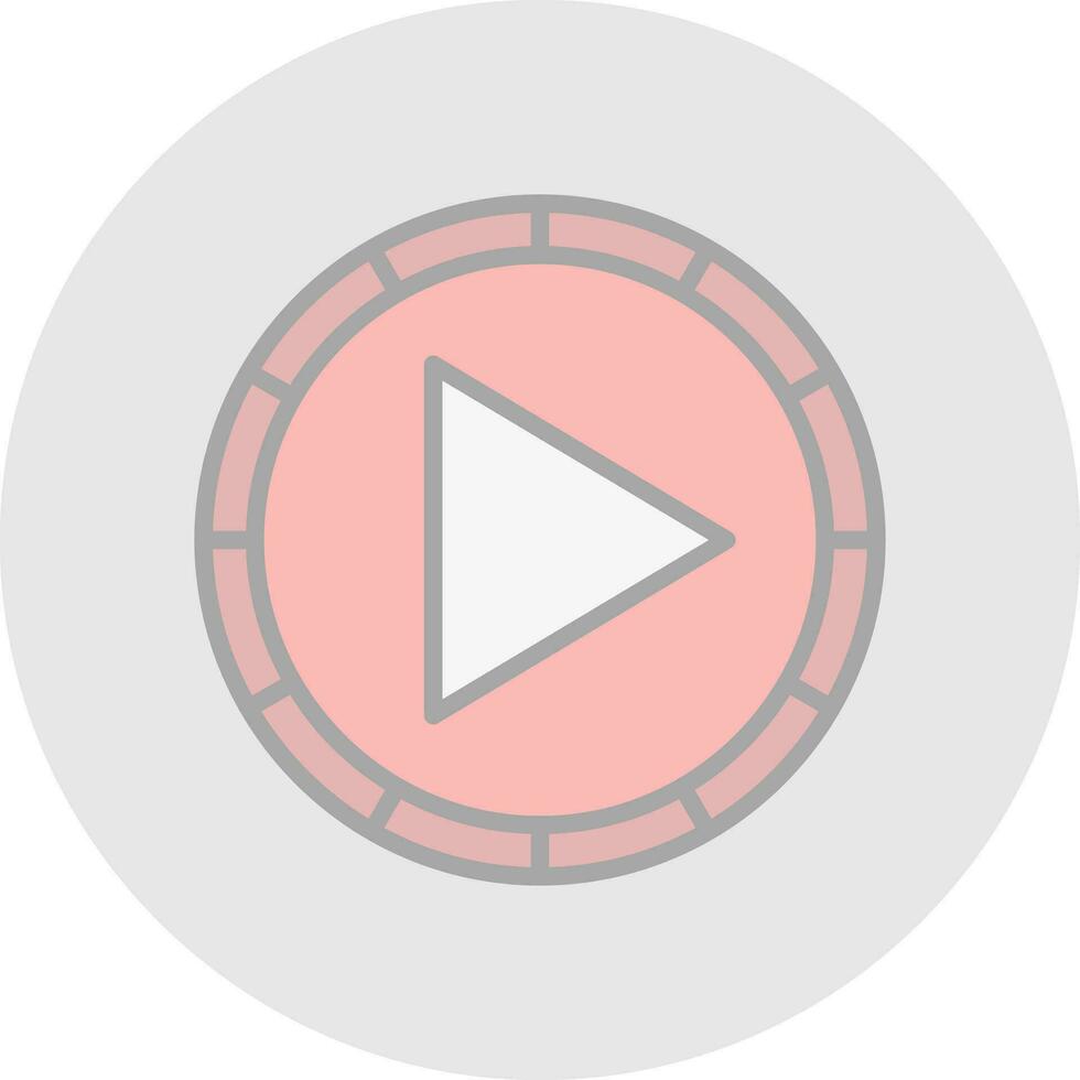 Play Button Vector Icon Design