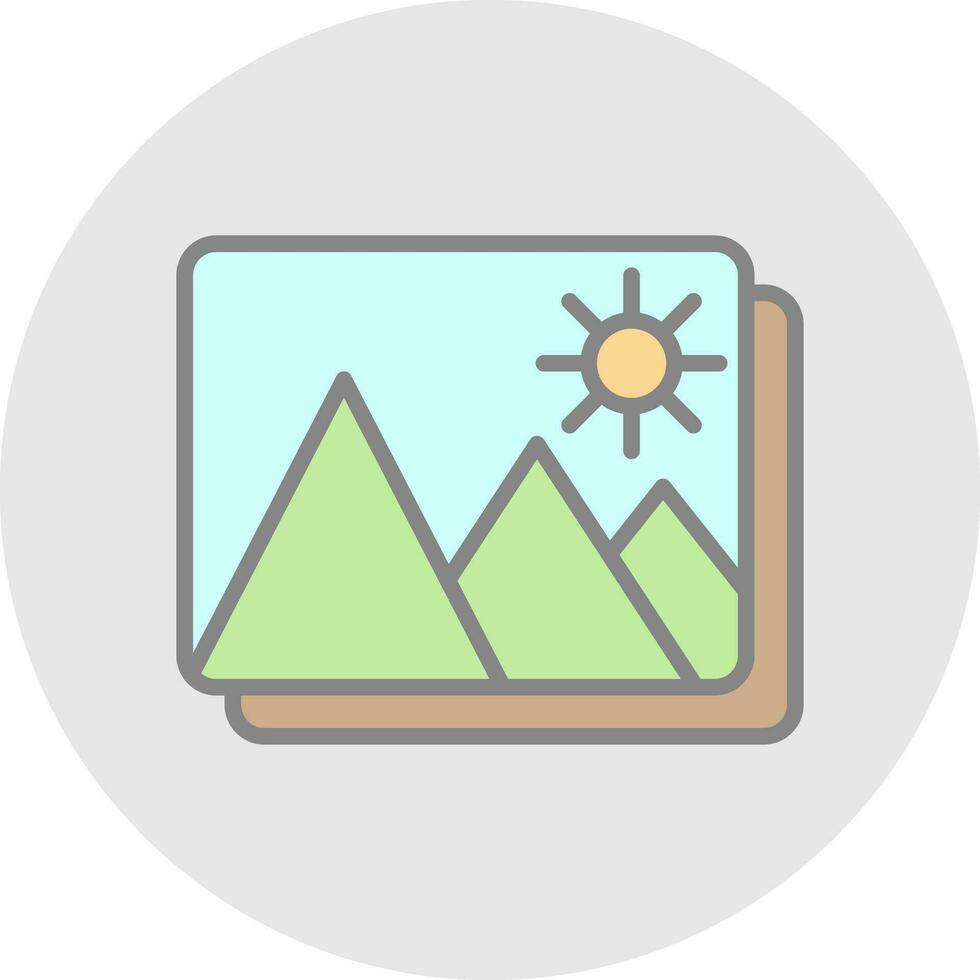 Album Vector Icon Design