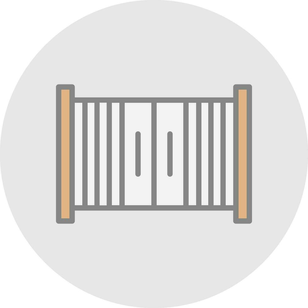 Gate Vector Icon Design