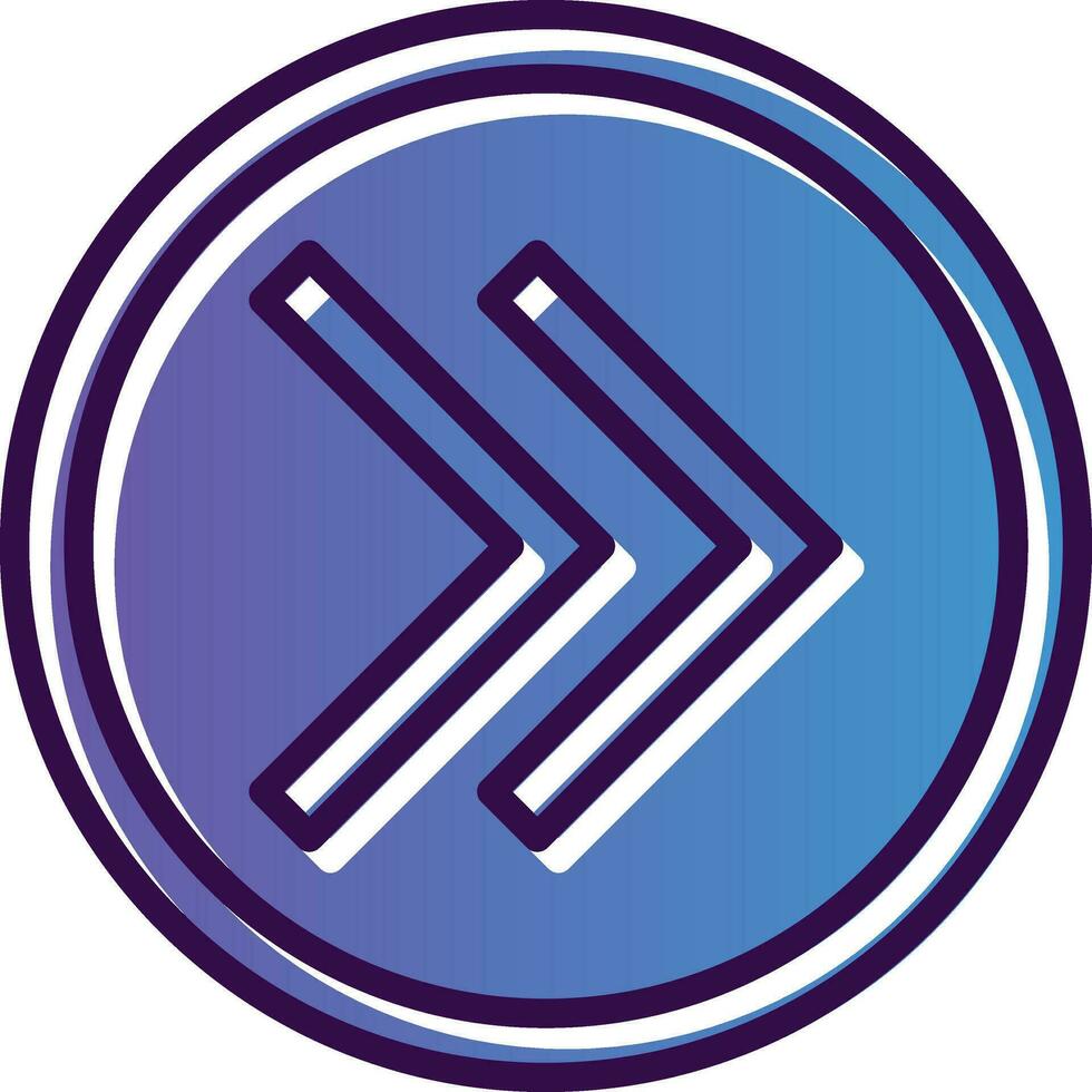 Chevron Right Vector Icon Design