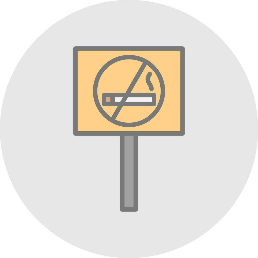 Smoking Not Allowed Vector Icon Design
