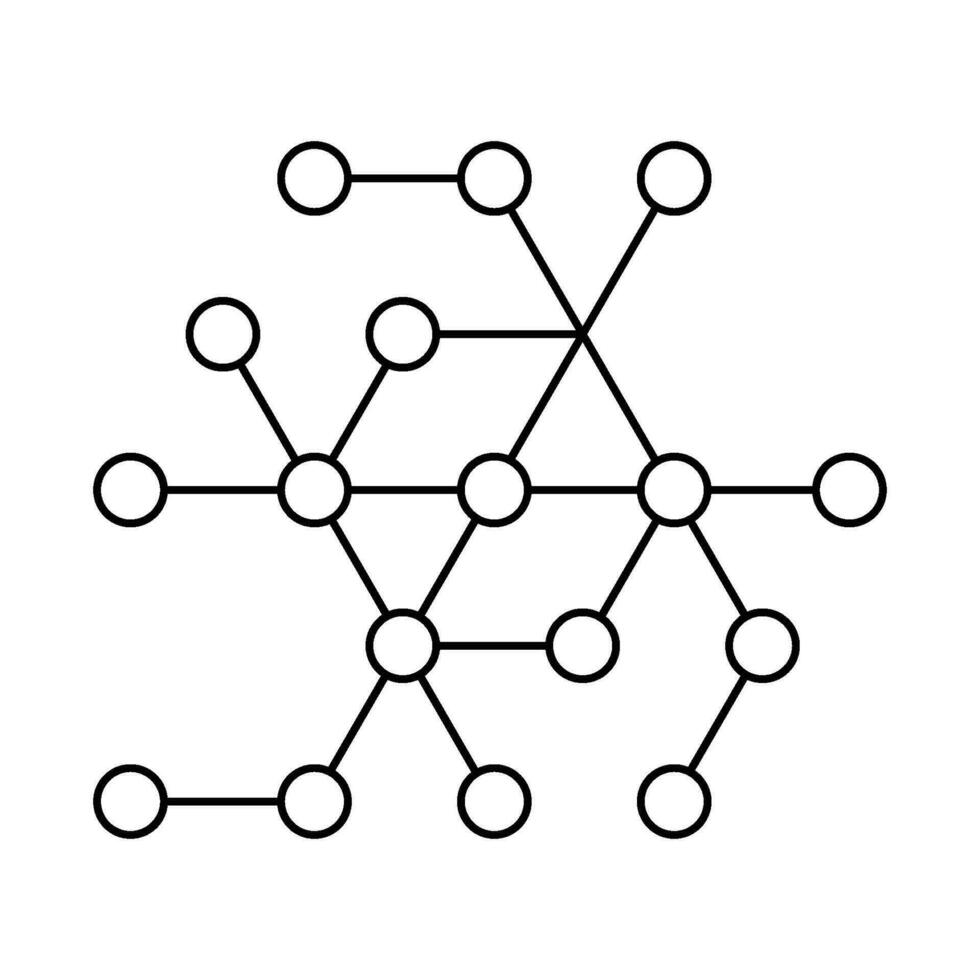 ion particle icon vector