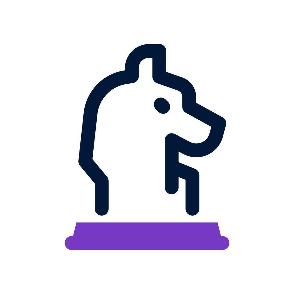 strategy duo tone icon. vector icon for your website, mobile, presentation, and logo design.