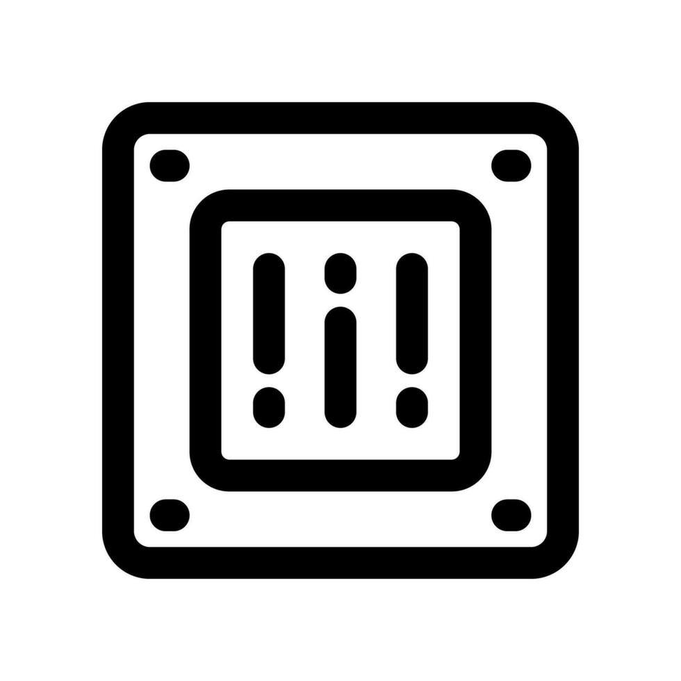 sound wave icon. vector icon for your website, mobile, presentation, and logo design.