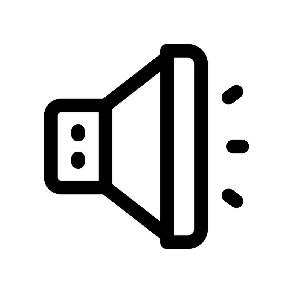 sound icon. vector icon for your website, mobile, presentation, and logo design.