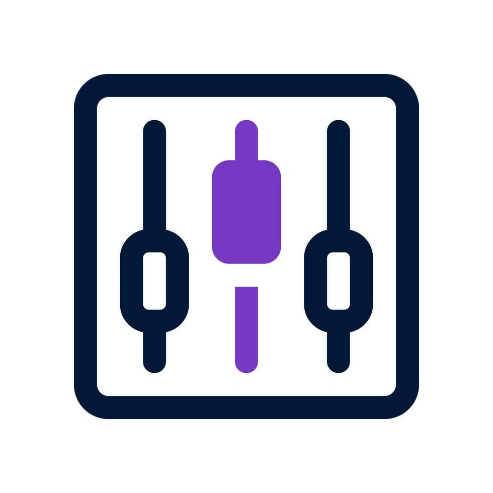 equalizer icon. vector icon for your website, mobile, presentation, and logo design.