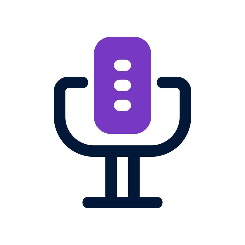 microphone icon. vector icon for your website, mobile, presentation, and logo design.