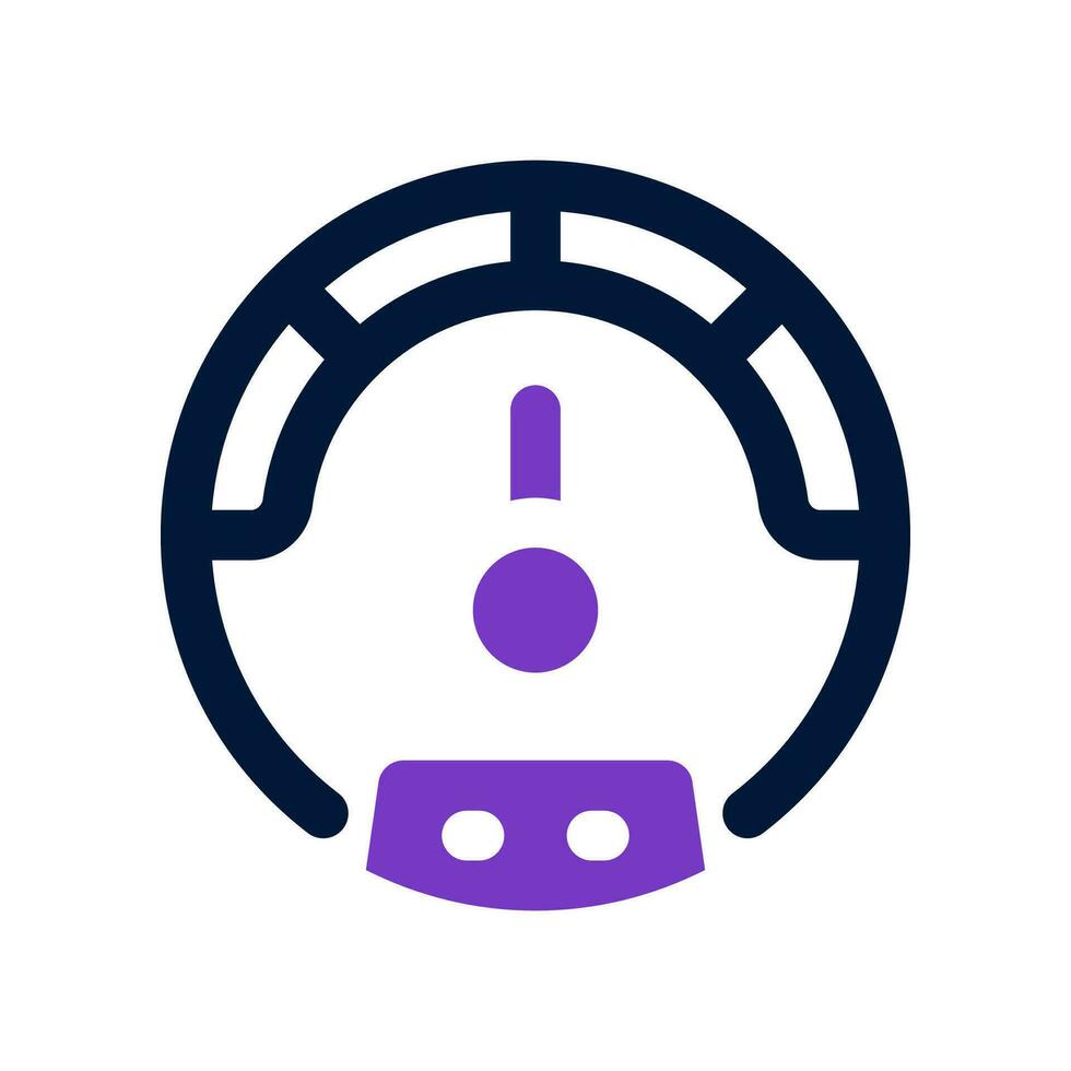 speedometer duo tone icon. vector icon for your website, mobile, presentation, and logo design.