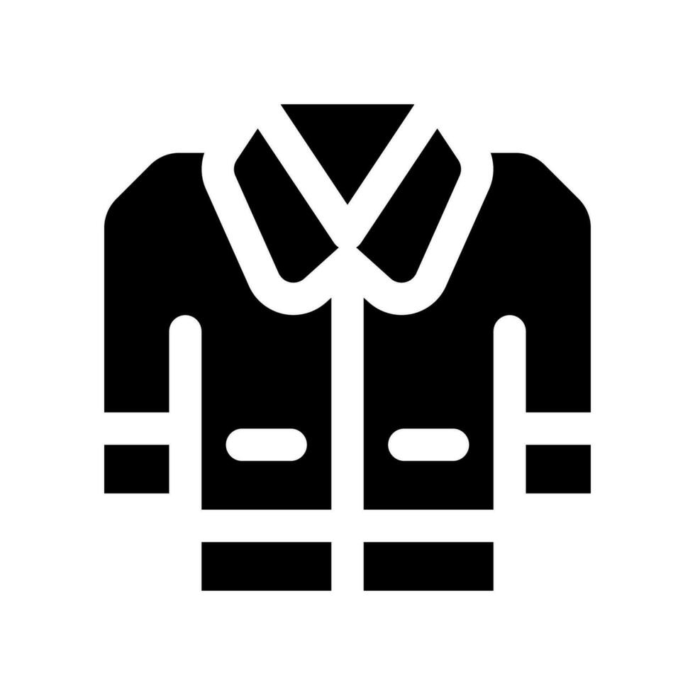 hospital coat glyph icon. vector icon for your website, mobile, presentation, and logo design.