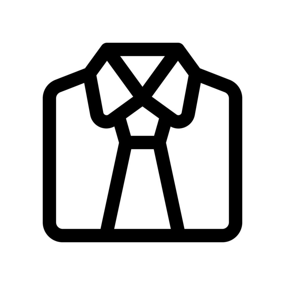 suit line icon. vector icon for your website, mobile, presentation, and logo design.
