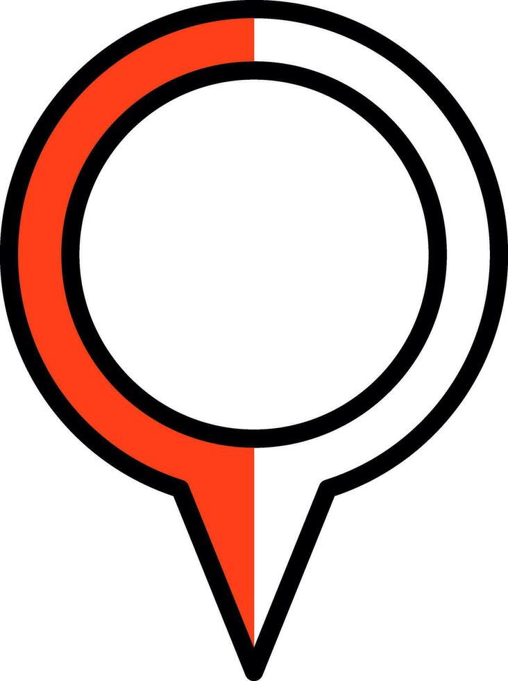 Location Pin Vector Icon Design