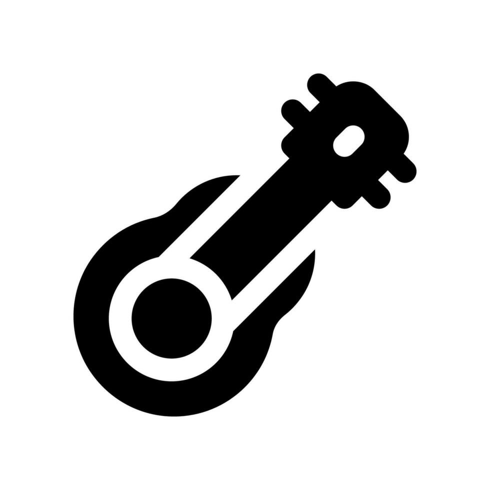 guitarra icono. vector icono para tu sitio web, móvil, presentación, y logo diseño.