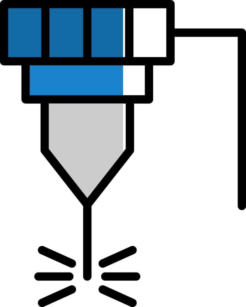Laser Vector Icon Design
