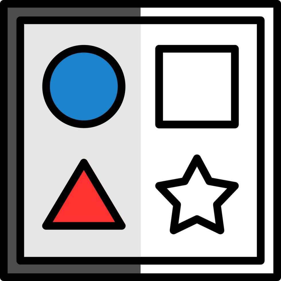 Shape Toy Vector Icon Design