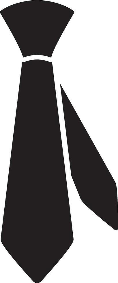 Corbata icono vector ilustración