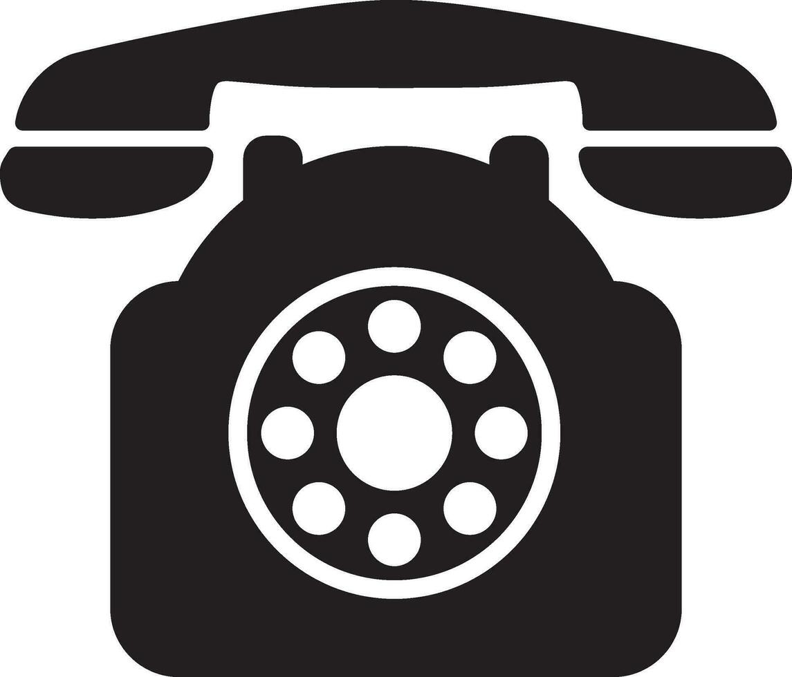 Telephone icon vector illustration