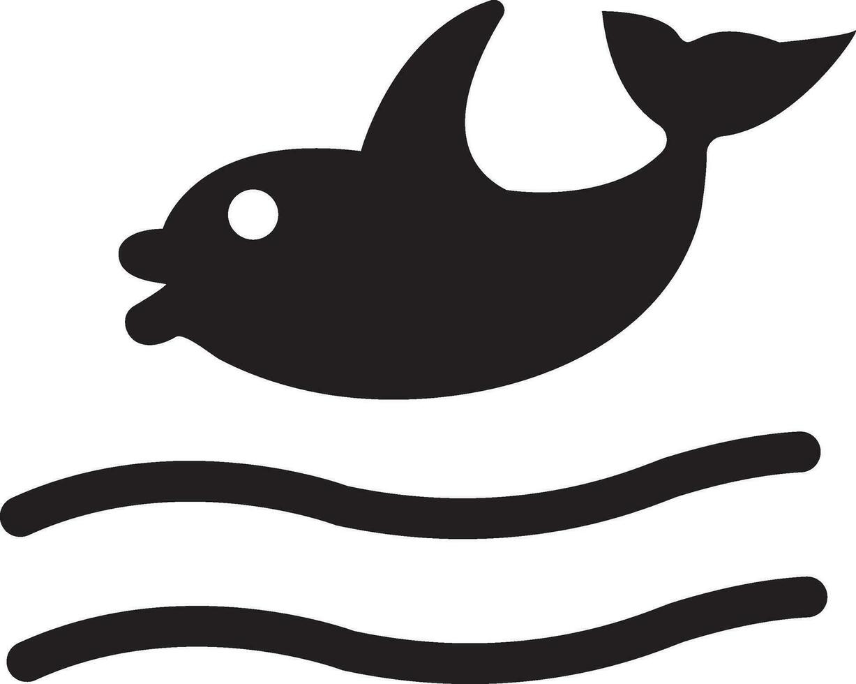 ballena icono vector ilustración