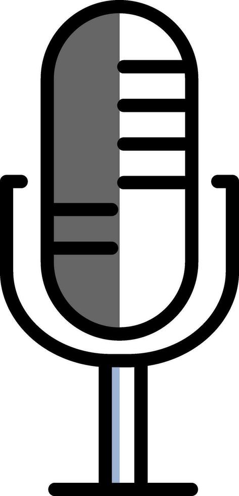 Microphone Vector Icon Design