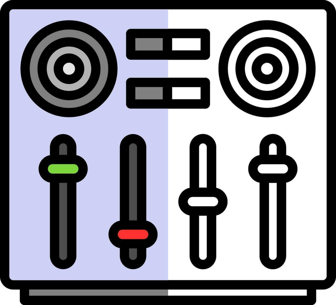 Mixer Vector Icon Design