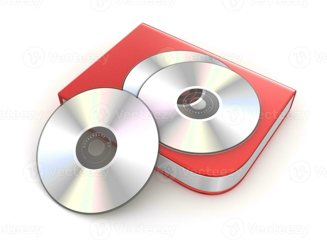 discos compactos o DVD caja foto