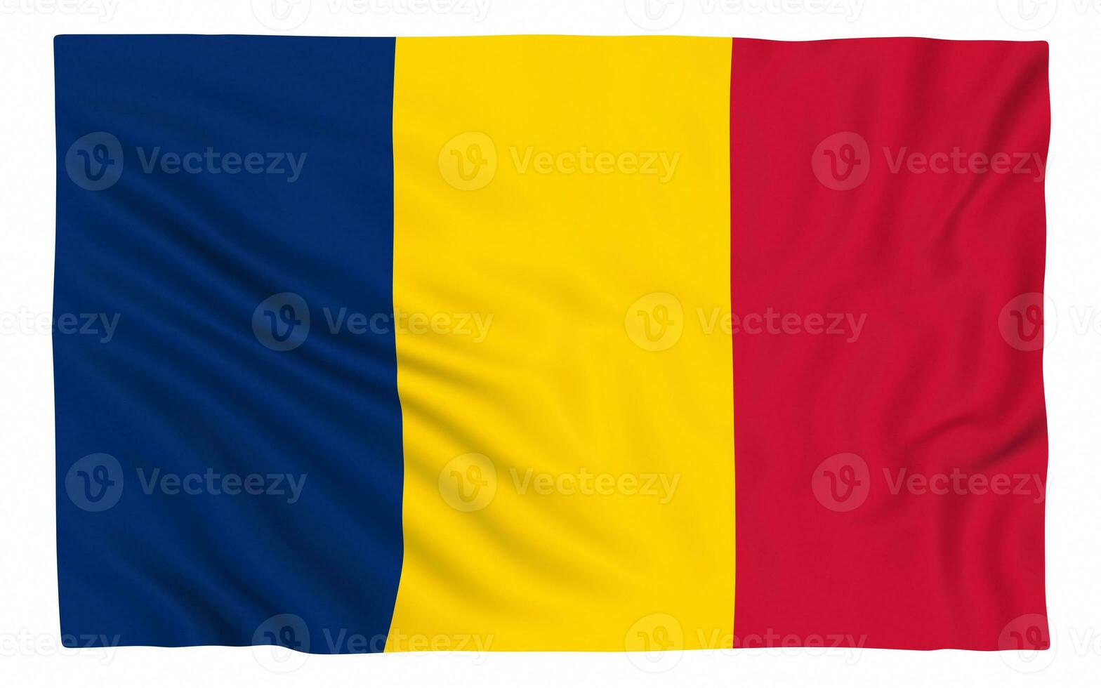 bandera de rumania foto