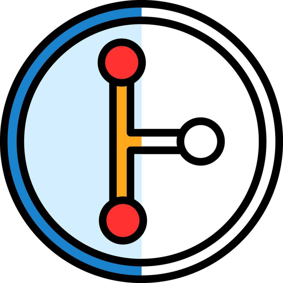 Merge Vector Icon Design