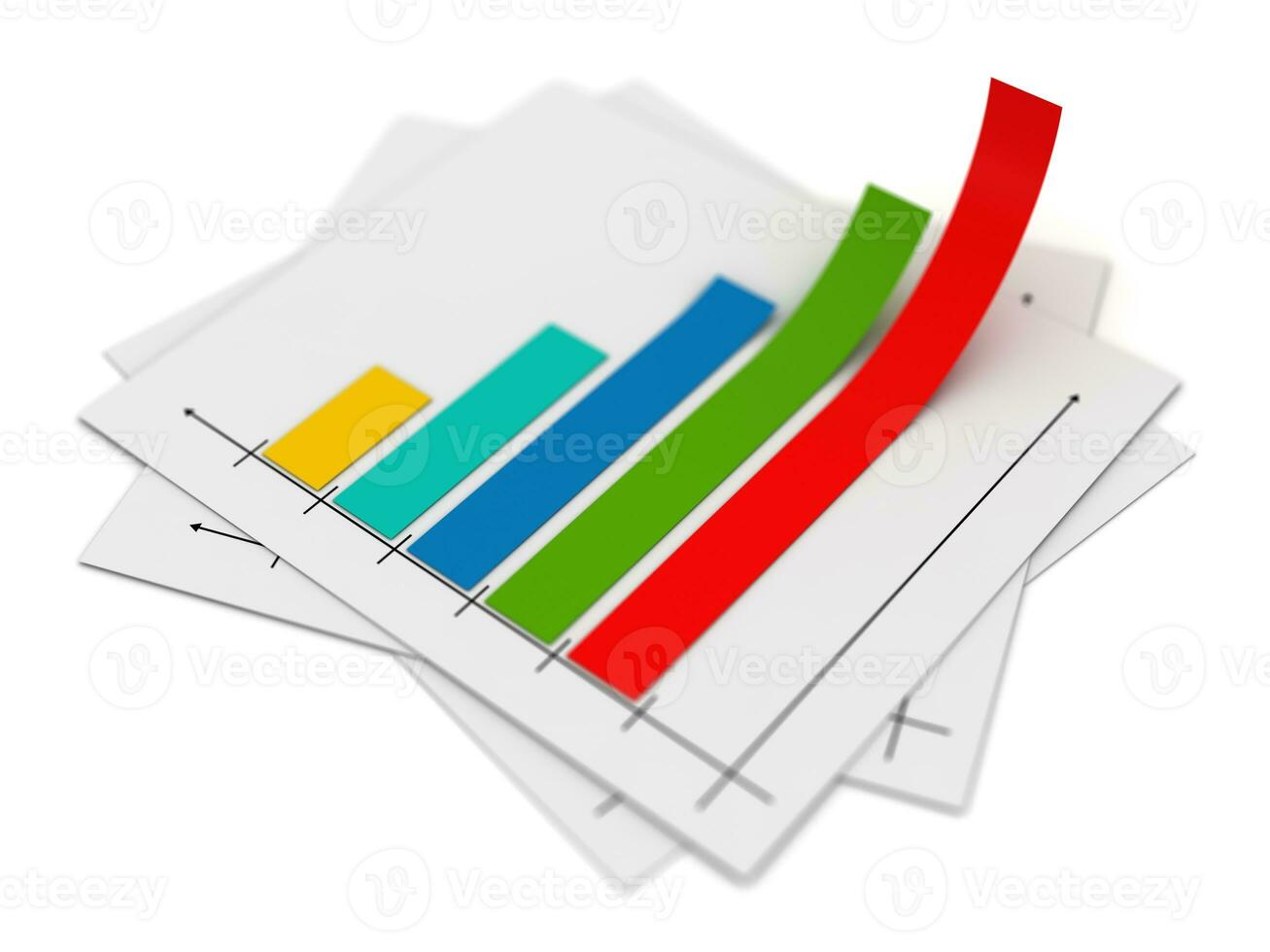 Colorful Business chart photo