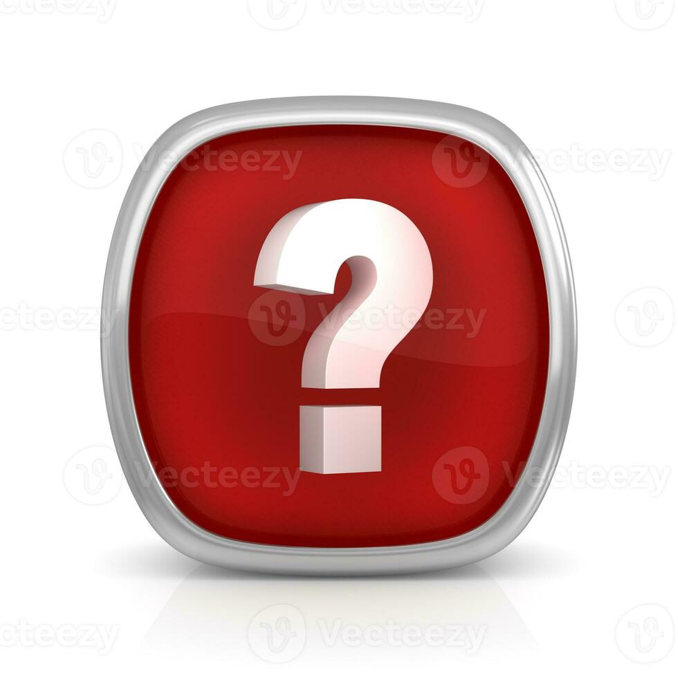 Question mark icon photo