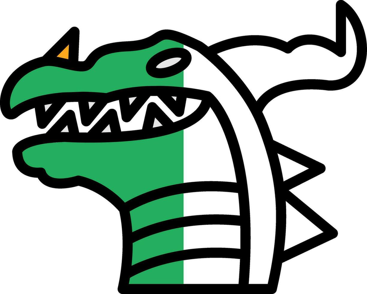 Dragon Vector Icon Design