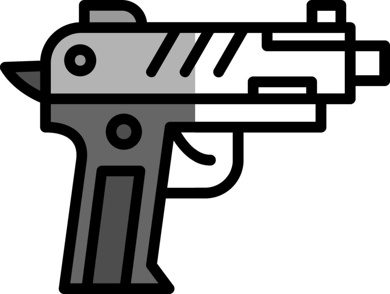 pistola vector icono diseño