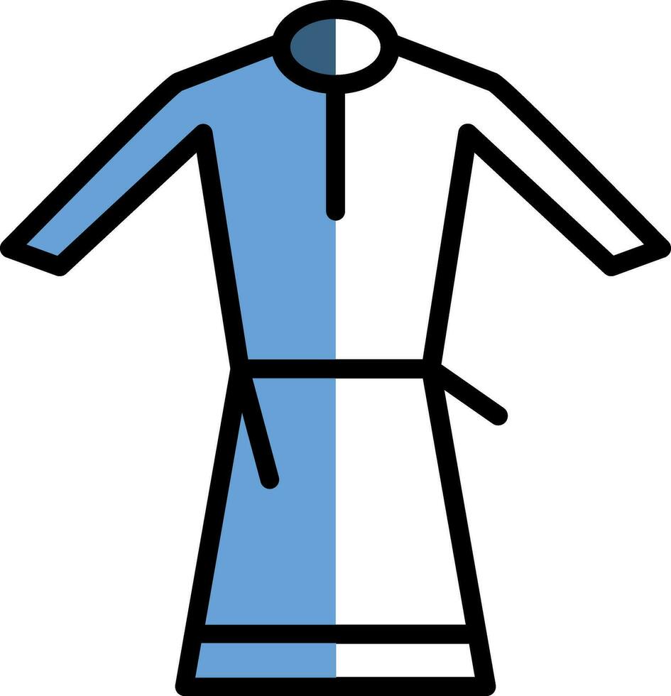 diseño de icono de vector de túnica