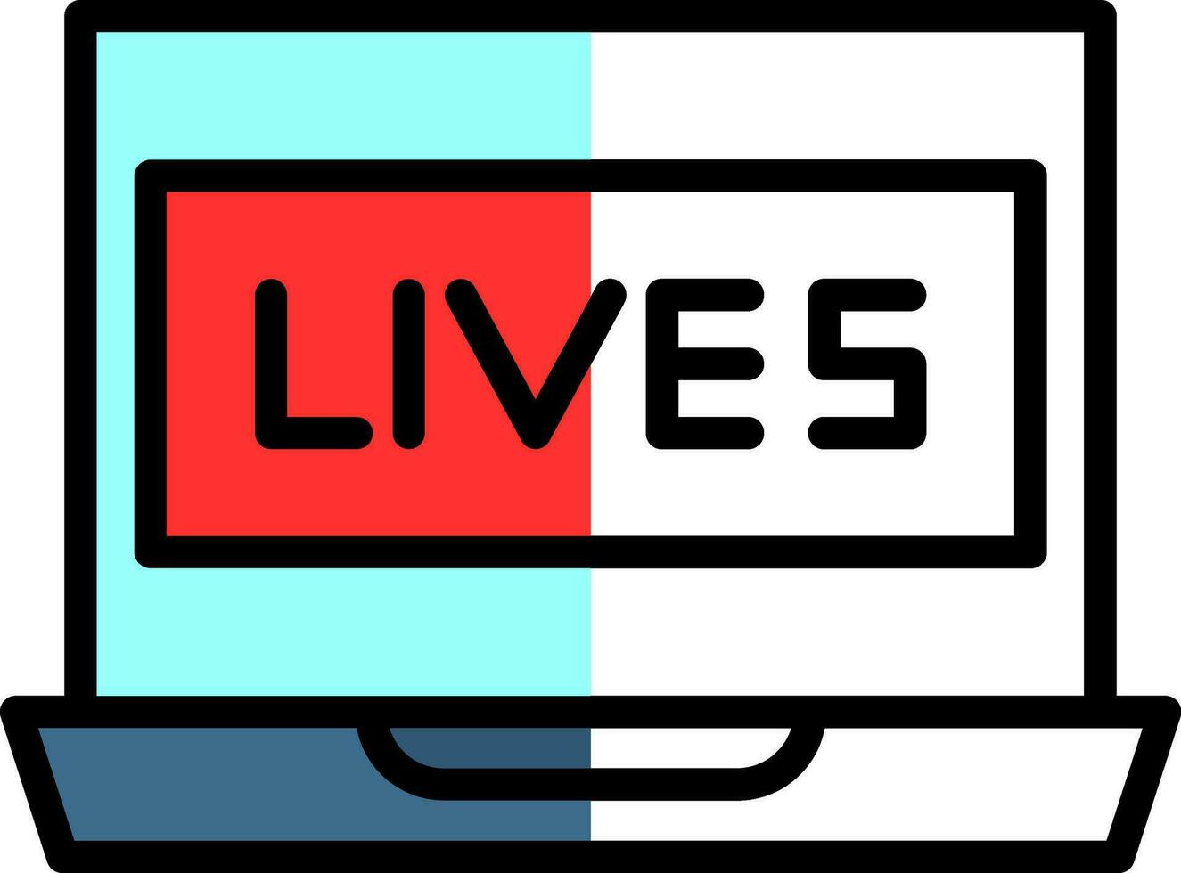 Lives Vector Icon Design