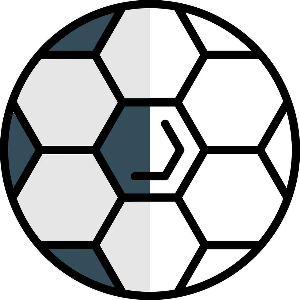 diseño de icono de vector de fútbol