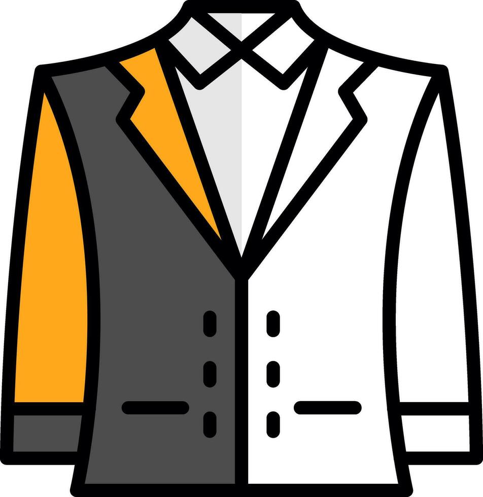 Suit Vector Icon Design