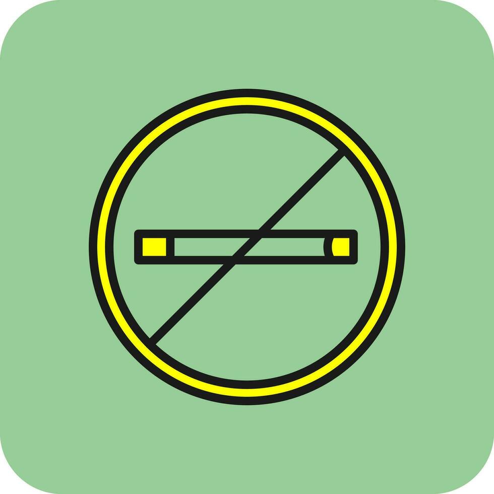 Quit Smoking Vector Icon Design