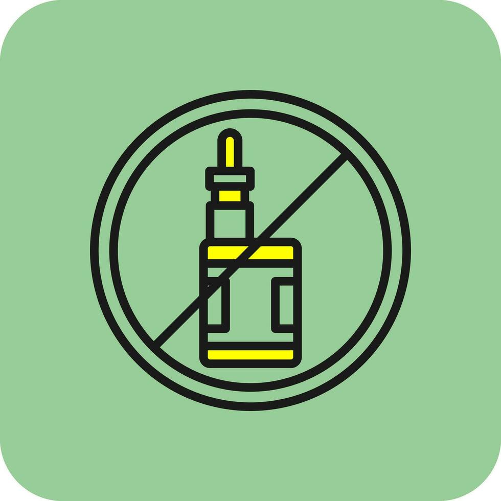 Quit Smoking Vector Icon Design